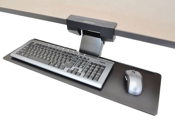 Ergotron Neo Flex Underdesk Keyboard Arm Desk Mount 97 582 009